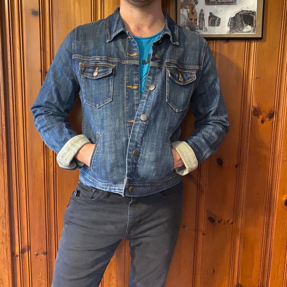 Mens J. Crew Jean Jacket